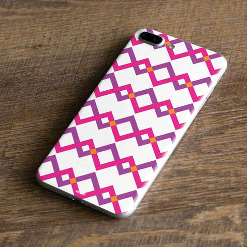 Chevron White Out iPhone 8 Plus Skin